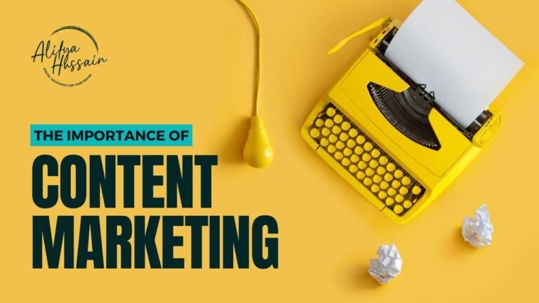 Read more about the article The Importance of Content Marketing: Driving Engagement and Growth