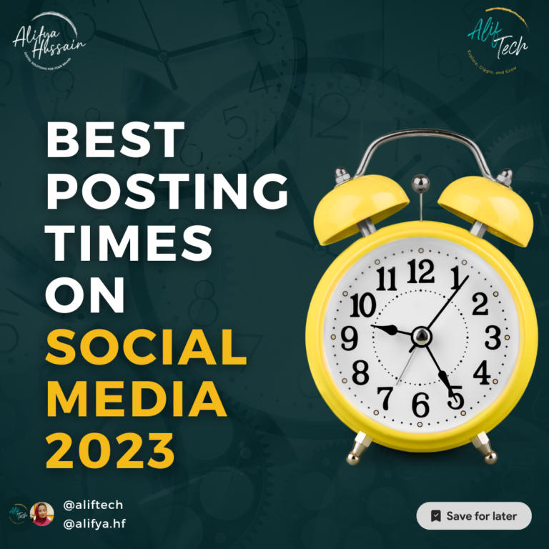 Read more about the article Best Posting Times on Social Media in 2023