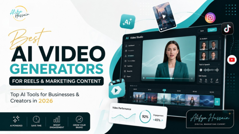 Read more about the article Best AI Video Generator Tools for Reels & Marketing Content (2026)